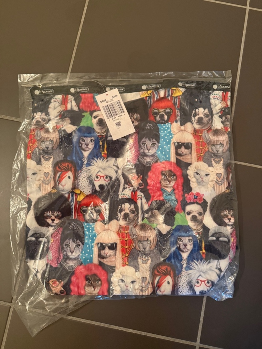 Lesportsac Daily Tote Pets Rock - Picture 5 of 6